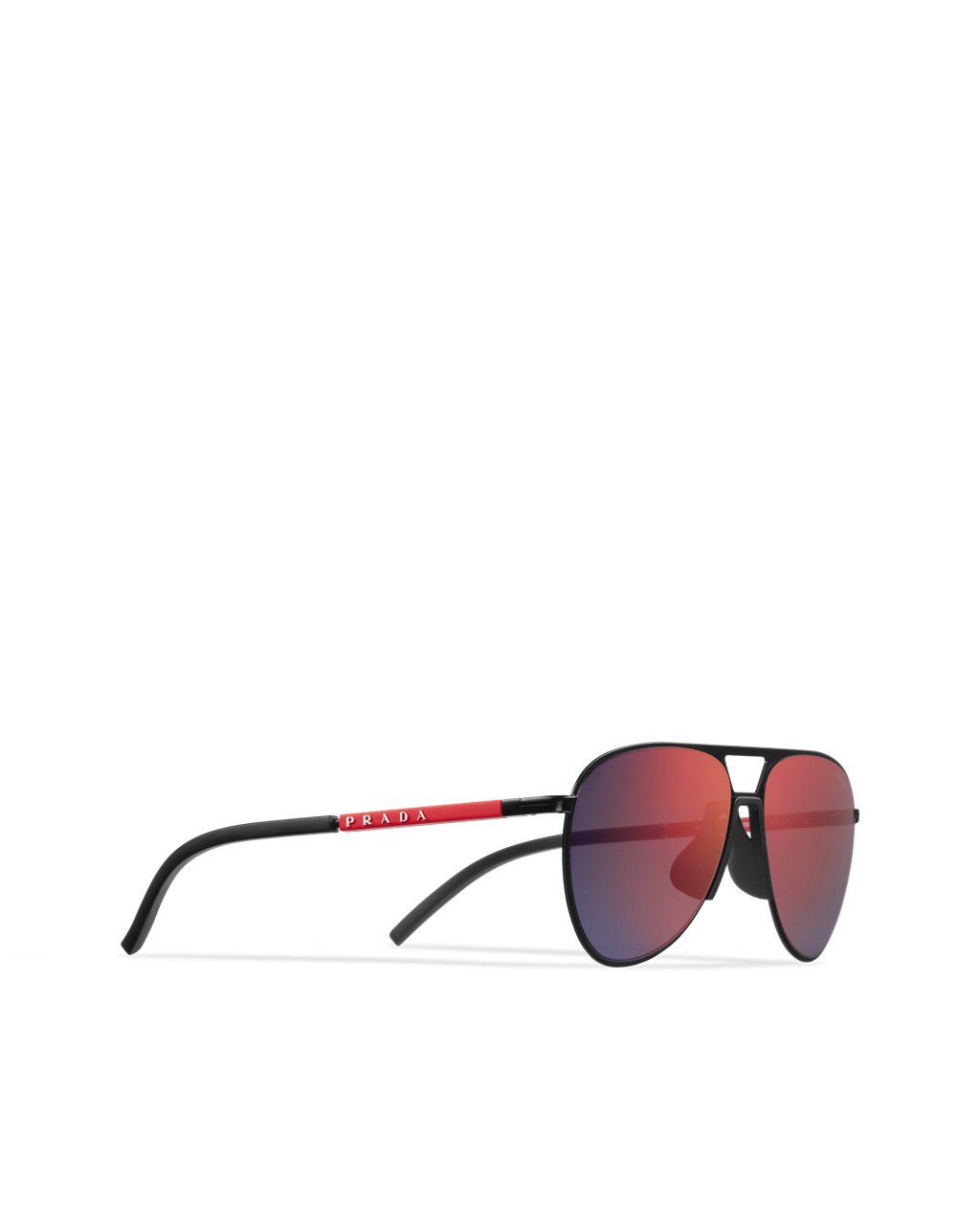 Prada Linea Rossa Eyewear Collection Sunglasses Red / Blue Lenses | 7128SZNDQ