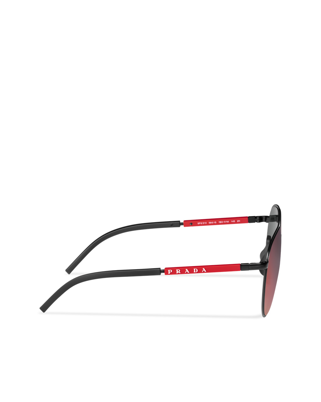 Prada Linea Rossa Eyewear Collection Sunglasses Red / Blue Lenses | 7128SZNDQ