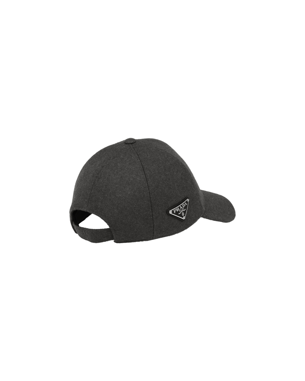 Prada Loden Baseball Cap Anthracite Gray | 2760OGDCB