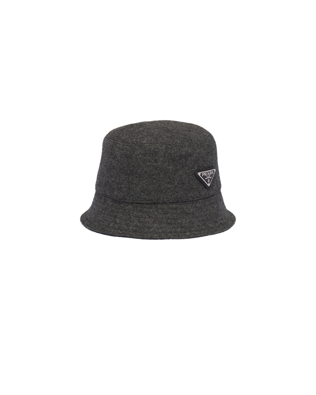 Prada Loden Bucket Hat Anthracite Gray | 8264DZMYF