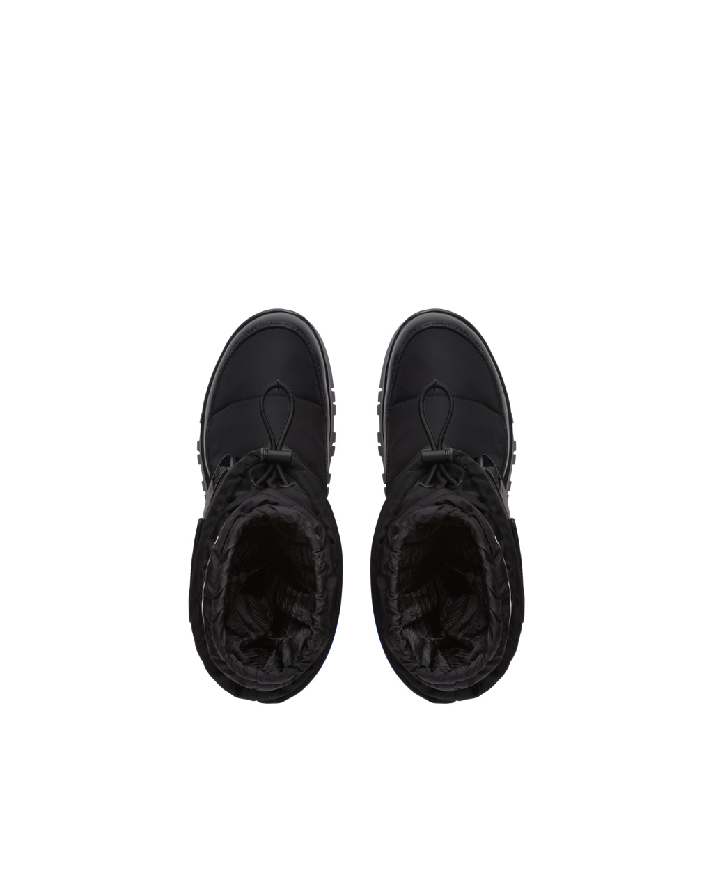 Prada Nylon Gabardine Booties Black | 9817VADGU