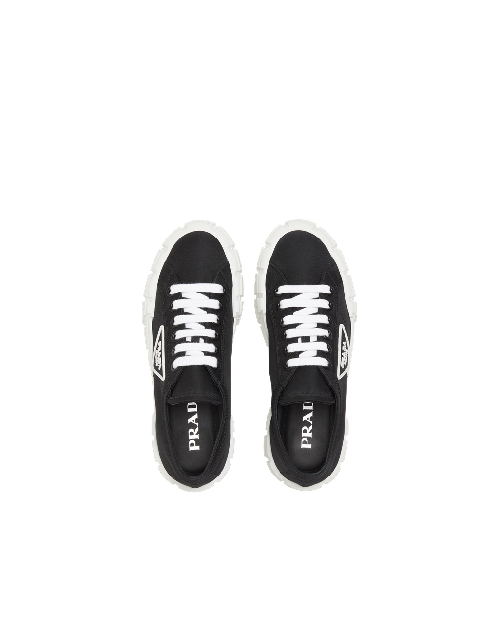 Prada Nylon Gabardine Sneakers Black | 8510DUHGV