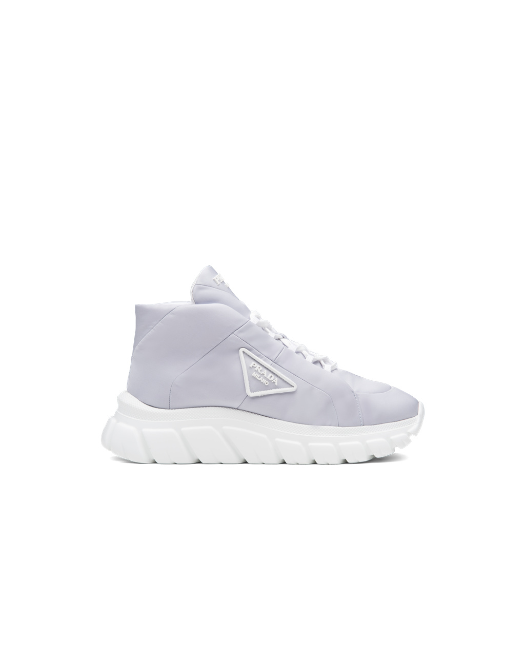 Prada Nylon Gabardine Sneakers Cornflower Blue | 8437CTRIO