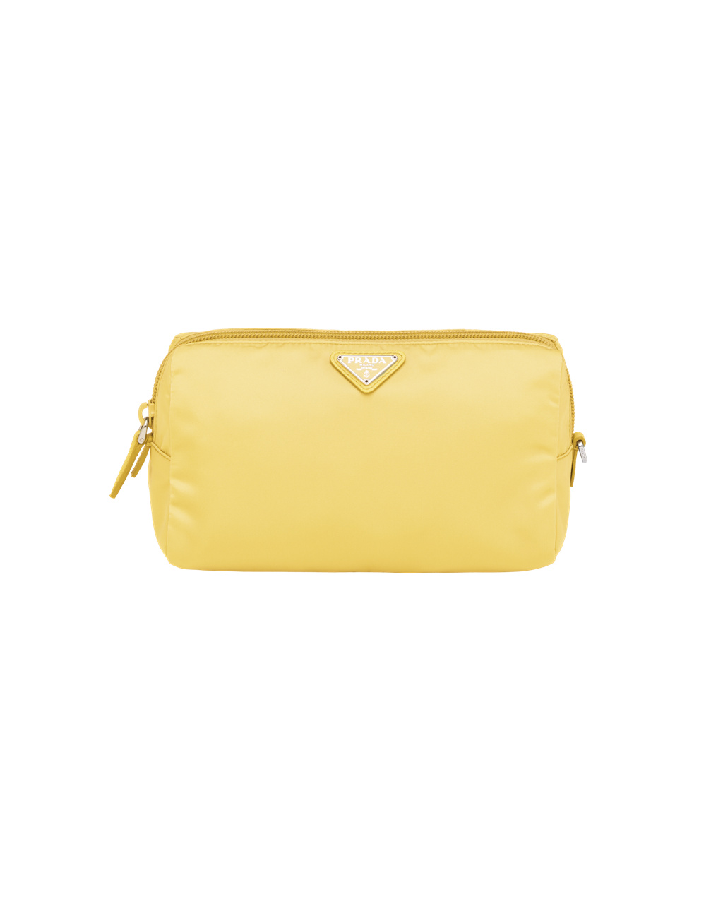 Prada Nylon Pouch Pineapple Yellow | 7641ABMDY