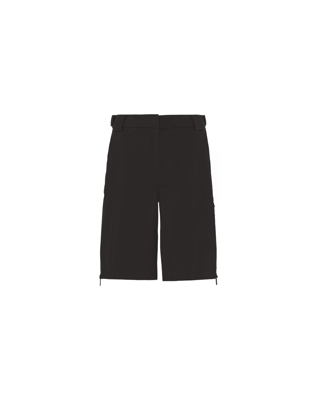 Prada Oversized Technical Fabric Bermudas Black | 7940XADIN