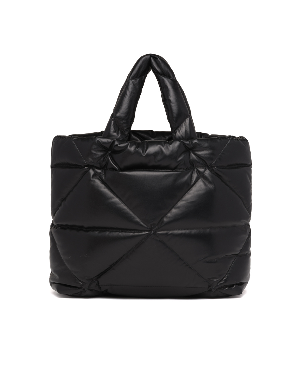 Prada Padded Nappa Tote Bag Black | 1459FVCJI