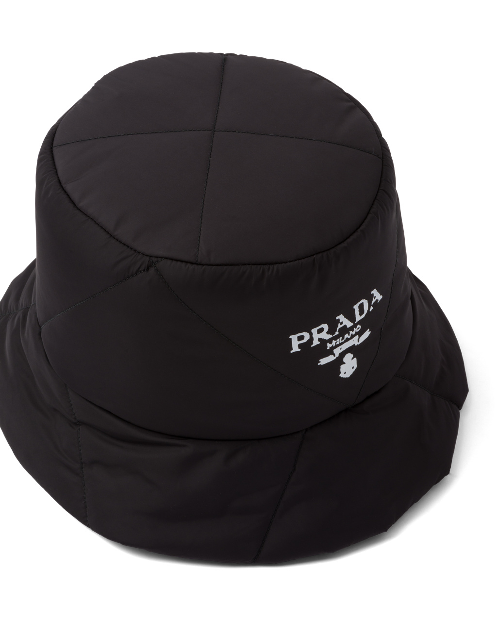 Prada Padded Re-nylon Bucket Hat Black | 7521NTQPF