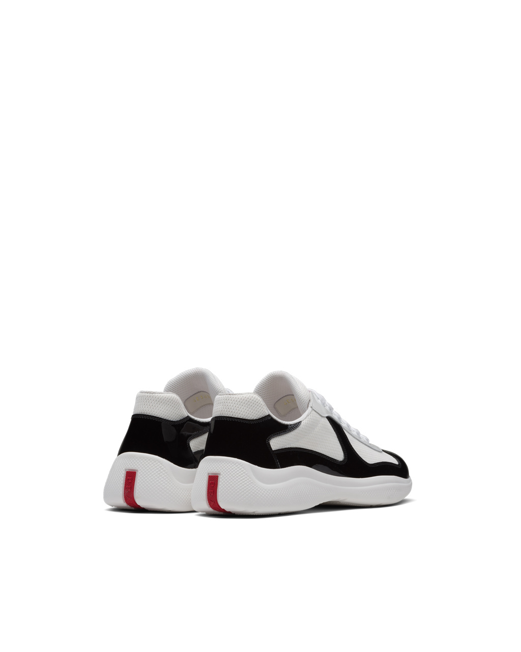 Prada Prada America's Cup Sneakers Black / White | 6539HQVYL