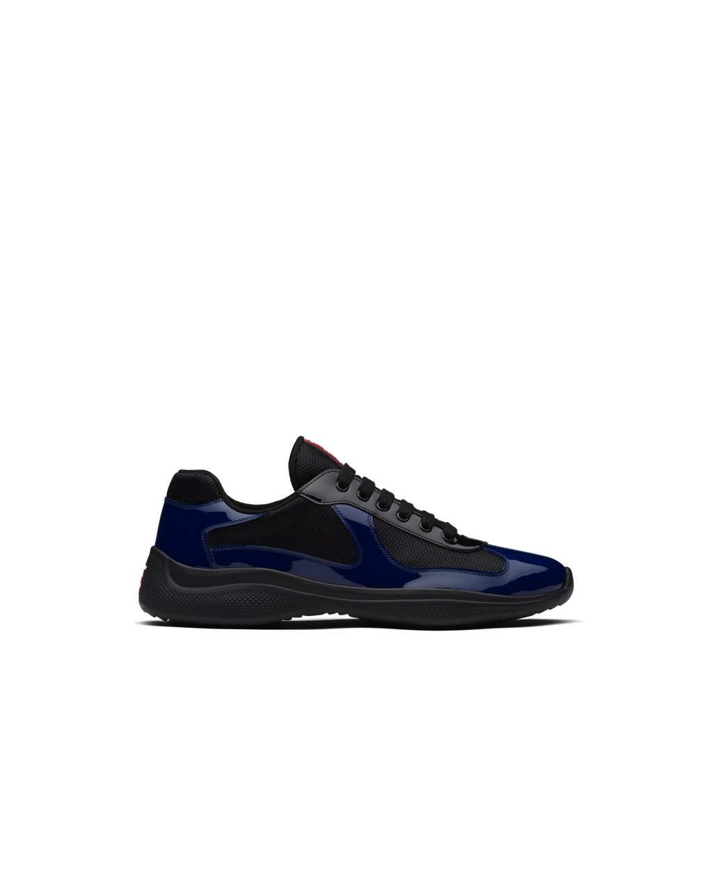 Prada Prada America\'s Cup Sneakers Ink Blue / Black | 1729XUAHK