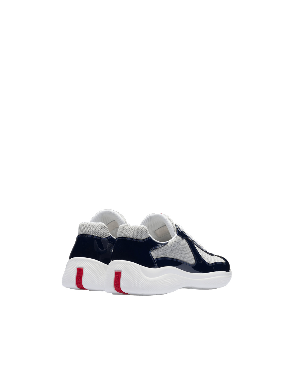 Prada Prada America's Cup Sneakers Royal Blue / Silver | 0731CSPAV