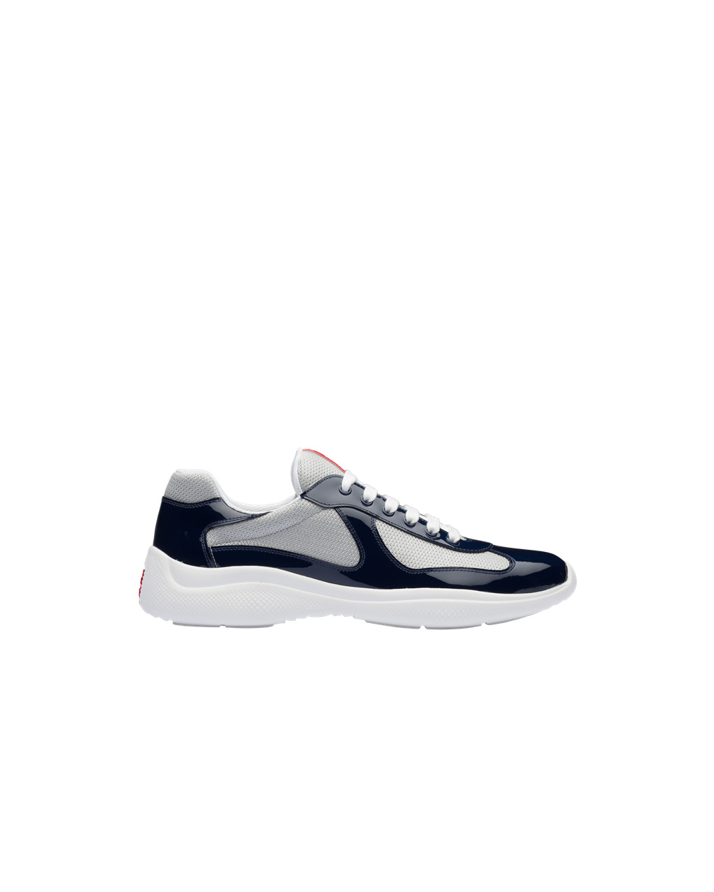 Prada Prada America\'s Cup Sneakers Royal Blue / Silver | 0731CSPAV