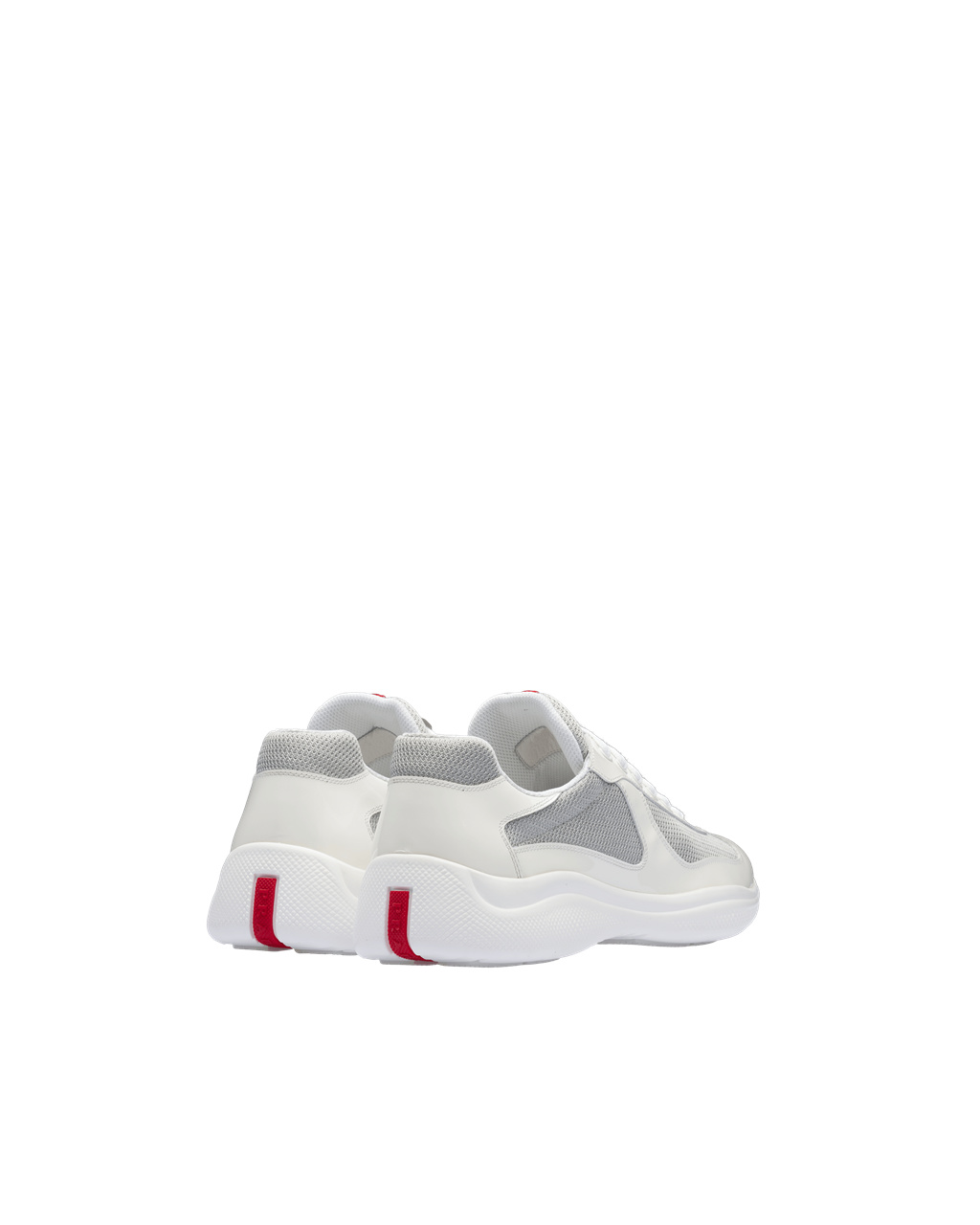 Prada Prada America's Cup Sneakers White / Silver | 4967LXQBS