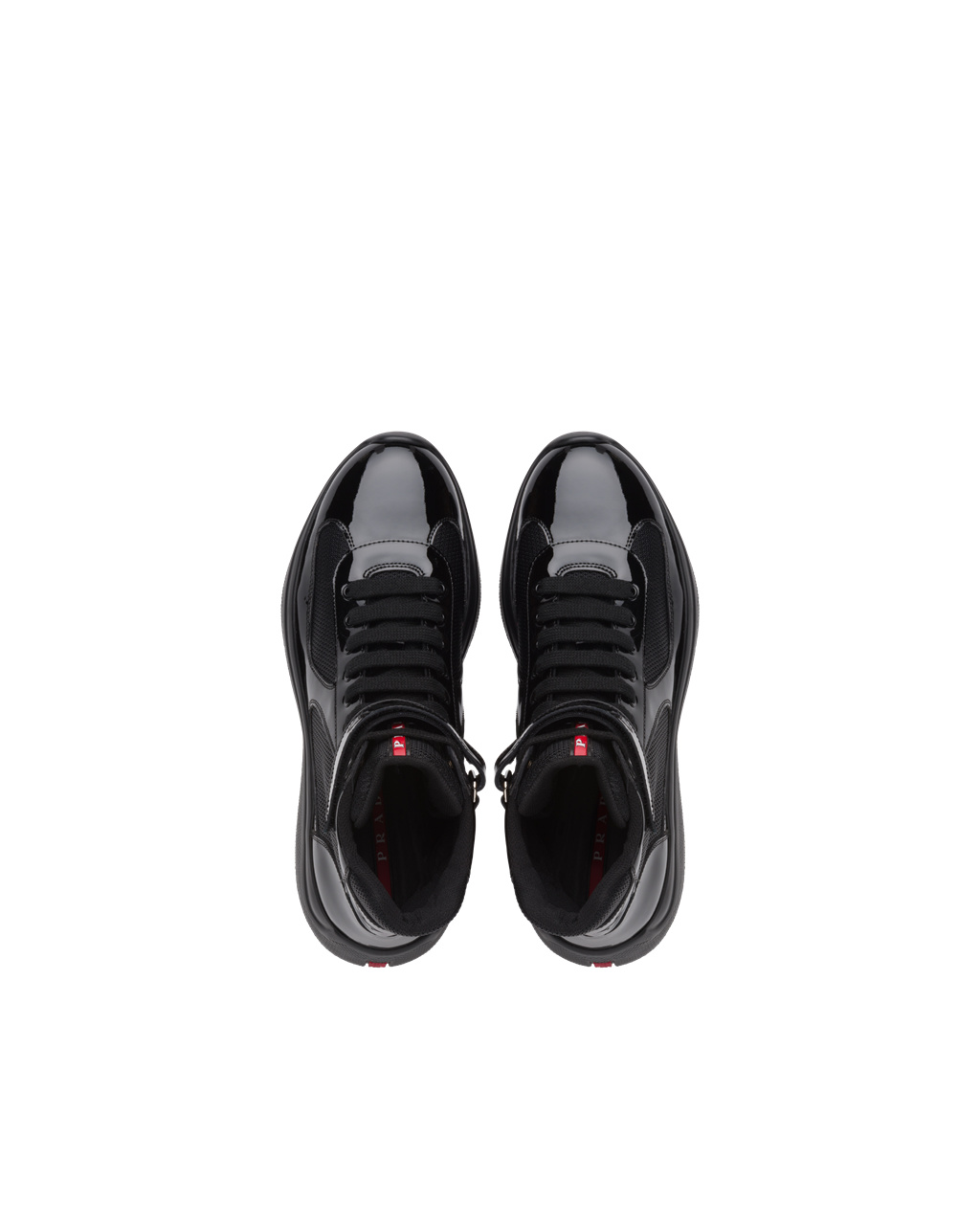 Prada Prada America’s Cup High-top Sneakers Black | 4907PNYBV