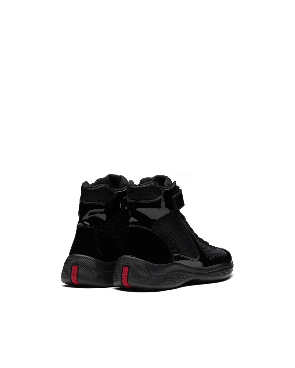 Prada Prada America’s Cup High-top Sneakers Black | 4907PNYBV