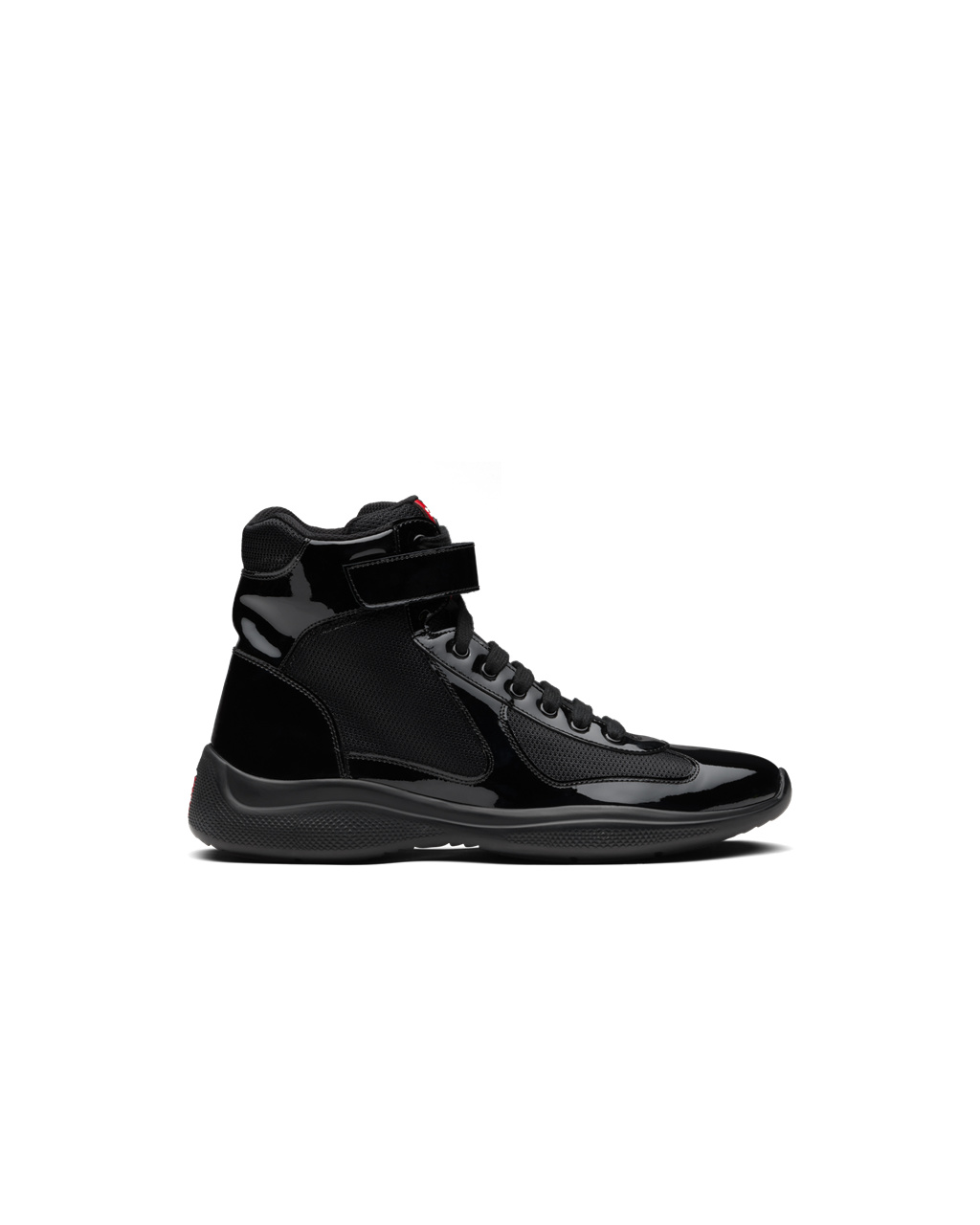 Prada Prada America’s Cup High-top Sneakers Black | 4907PNYBV