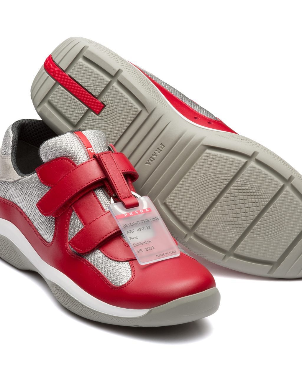 Prada Prada America’s Cup Original Sneakers Red | 1584YVNSW