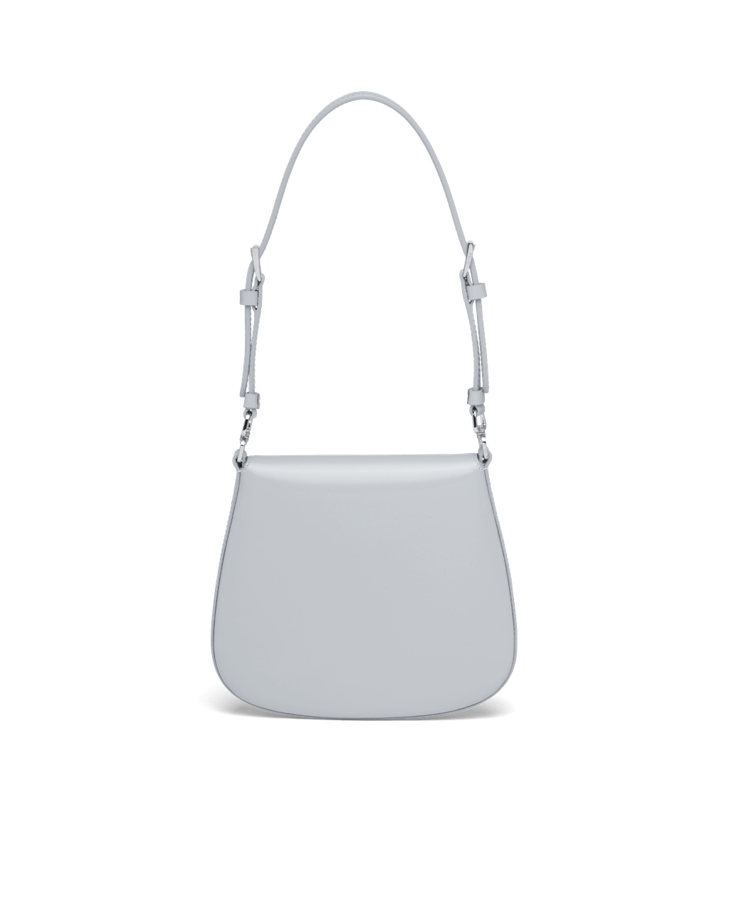 Prada Prada Cleo Brushed Leather Mini Bag Cornflower Blue | 0459PCHZX