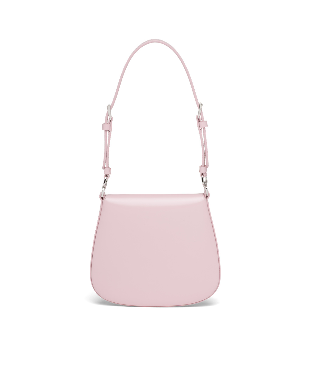 Prada Prada Cleo Brushed Leather Mini Bag Alabaster Pink | 1596FRNGP