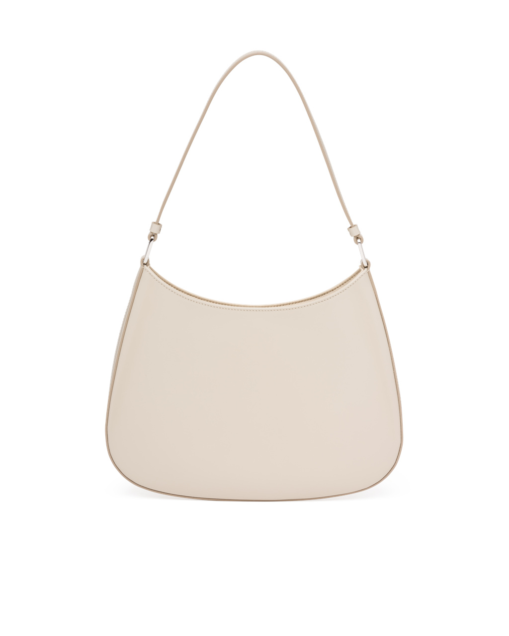 Prada Prada Cleo Brushed Leather Shoulder Bag Desert Beige | 1460ZUILX