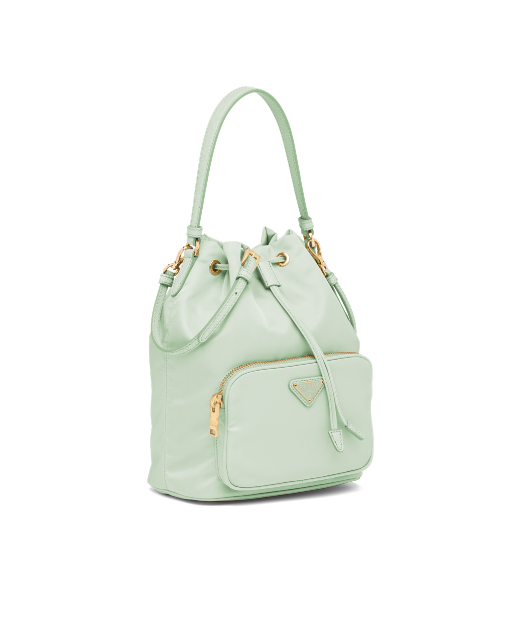 Prada Prada Duet Re-nylon Bucket Shoulder Bag Aqua | 1438RYBWH