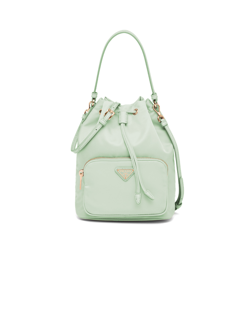 Prada Prada Duet Re-nylon Bucket Shoulder Bag Aqua | 1438RYBWH