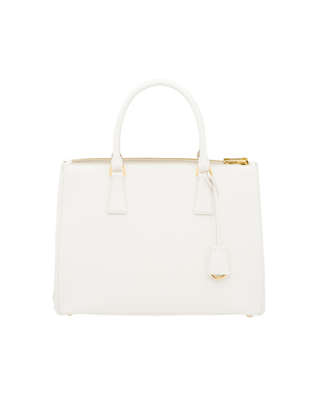 Prada Prada Galleria Saffiano Leather Large Bag White | 5627FBMYE