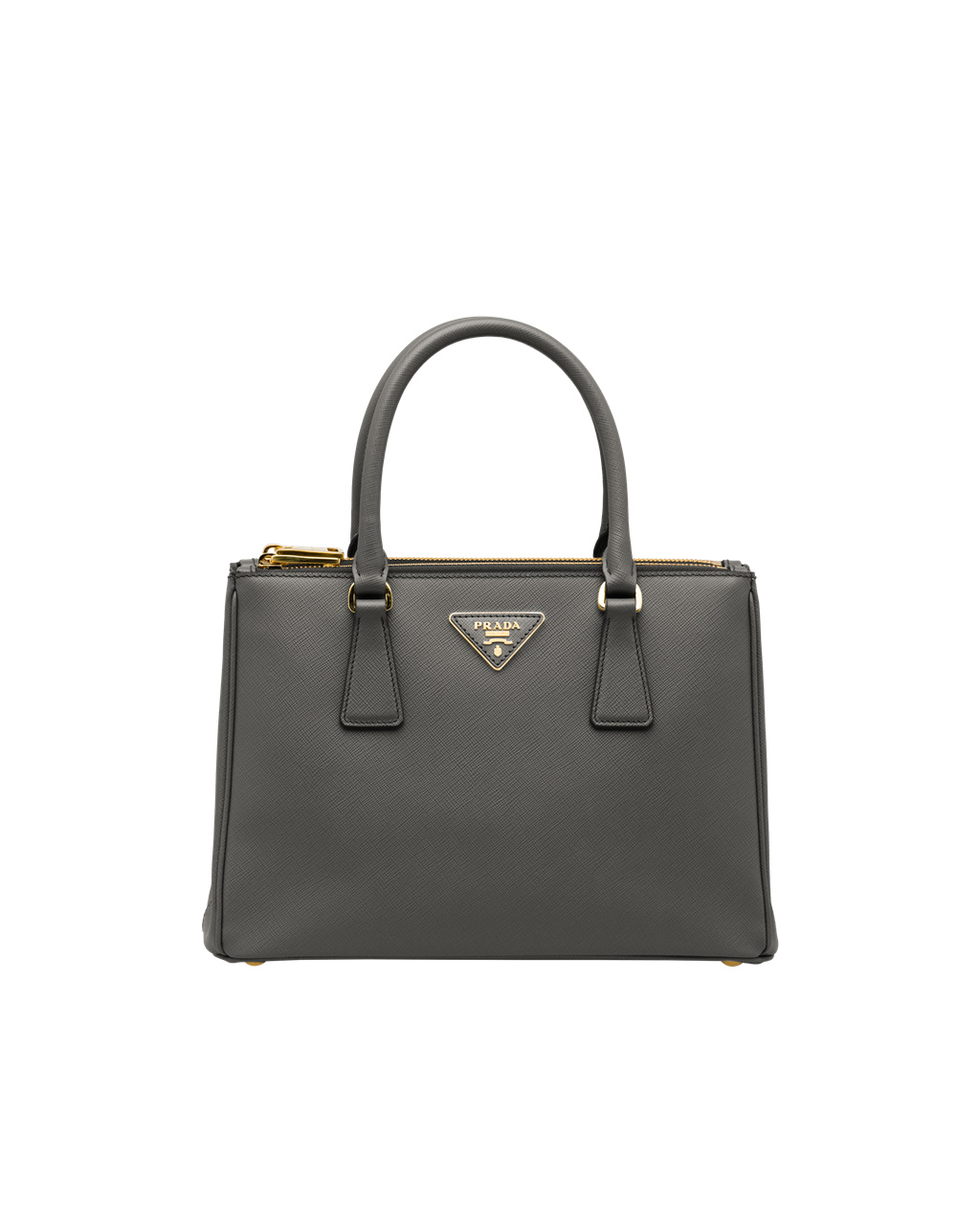 Prada Prada Galleria Saffiano Leather Medium Bag Slate Gray | 3418OXHAL