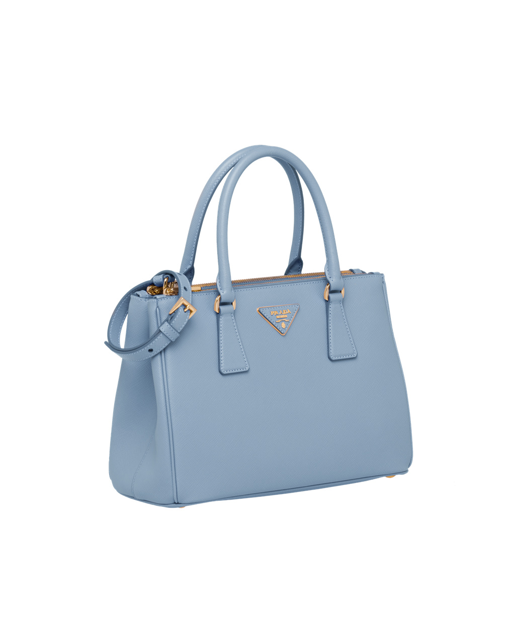 Prada Prada Galleria Saffiano Leather Medium Bag Celeste | 4958RZINX