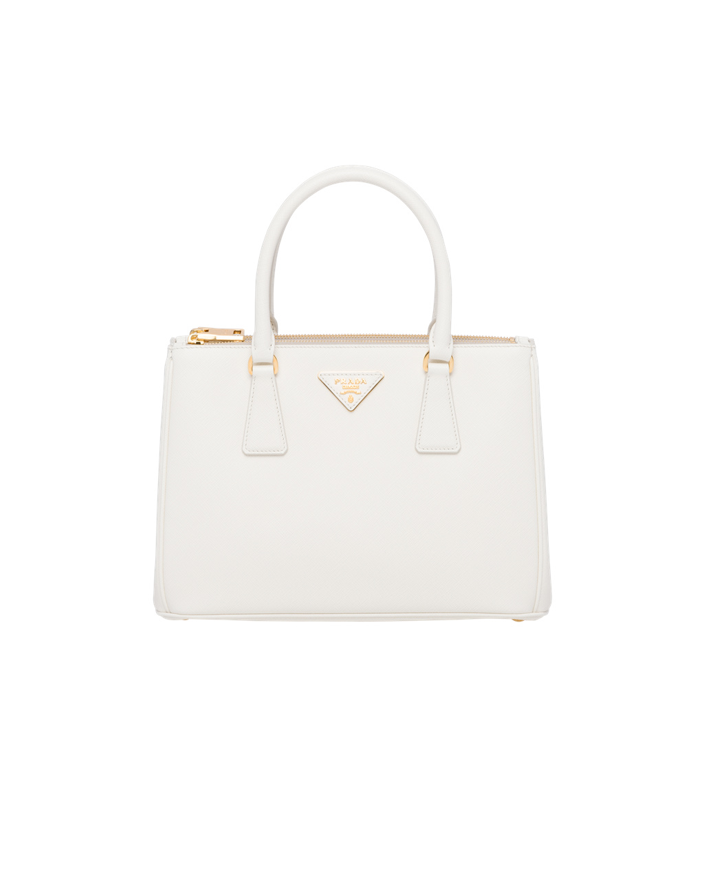 Prada Prada Galleria Saffiano Leather Medium Bag White | 5437XJPCQ