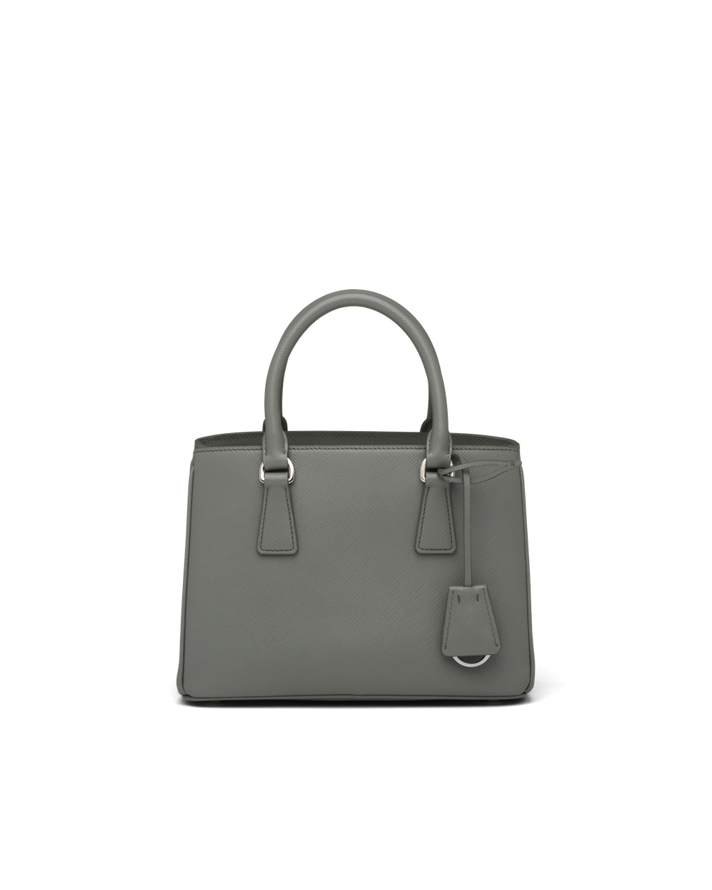 Prada Prada Galleria Saffiano Leather Mini Bag Slate Gray | 8297XNIDU