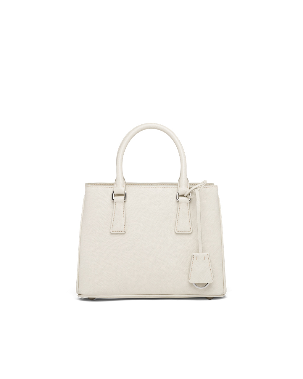 Prada Prada Galleria Saffiano Leather Mini Bag Chalk White | 9512FKJPD