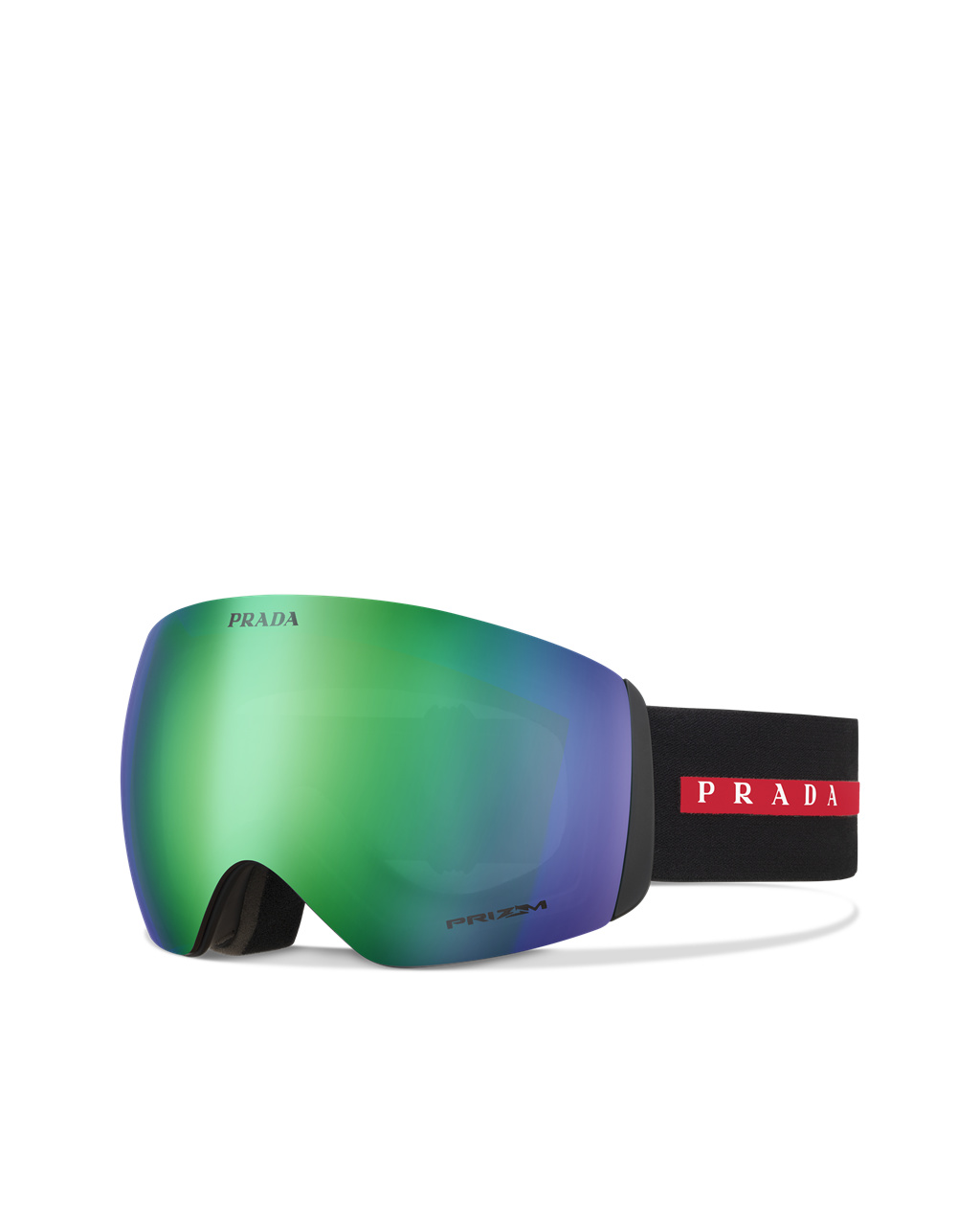 Prada Prada Linea Rossa By Oakley Ski Goggles Snow Goggle Green Mirrored Lenses | 8459DQUEW