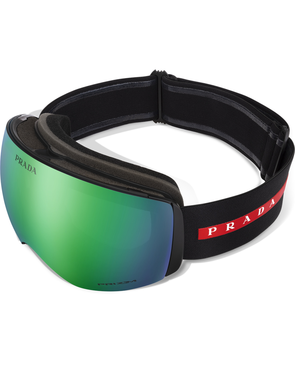 Prada Prada Linea Rossa By Oakley Ski Goggles Snow Goggle Green Mirrored Lenses | 8459DQUEW