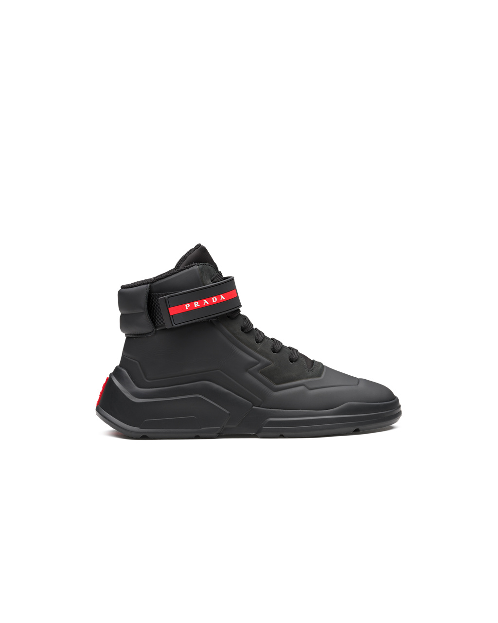 Prada Prada Polarius 19 Lr High-top Sneakers Black | 6294JHALO