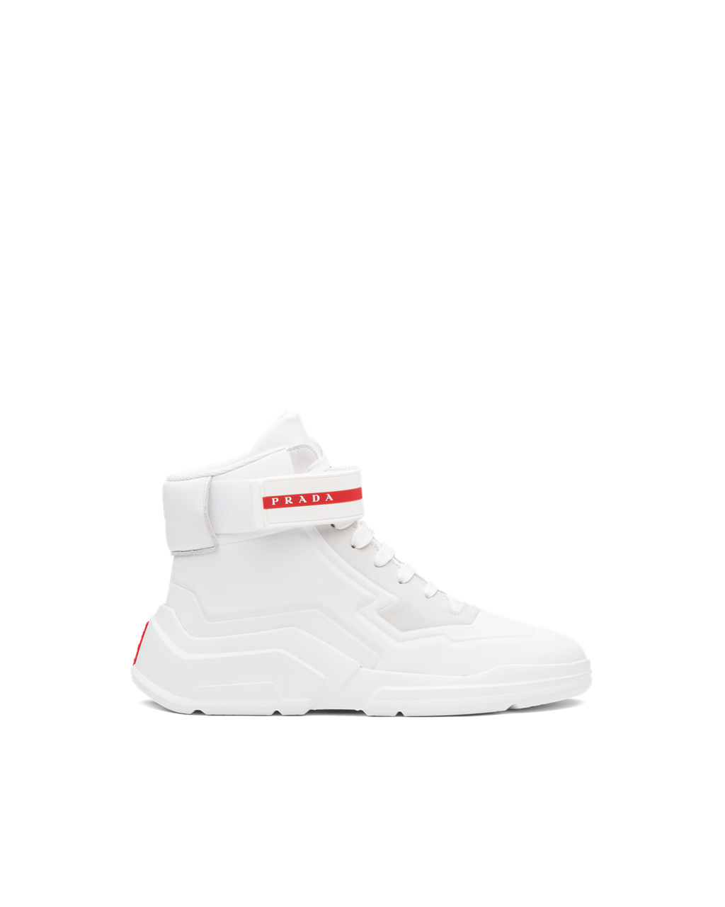 Prada Prada Polarius 19 Lr High-top Sneakers White | 7619GEQAO