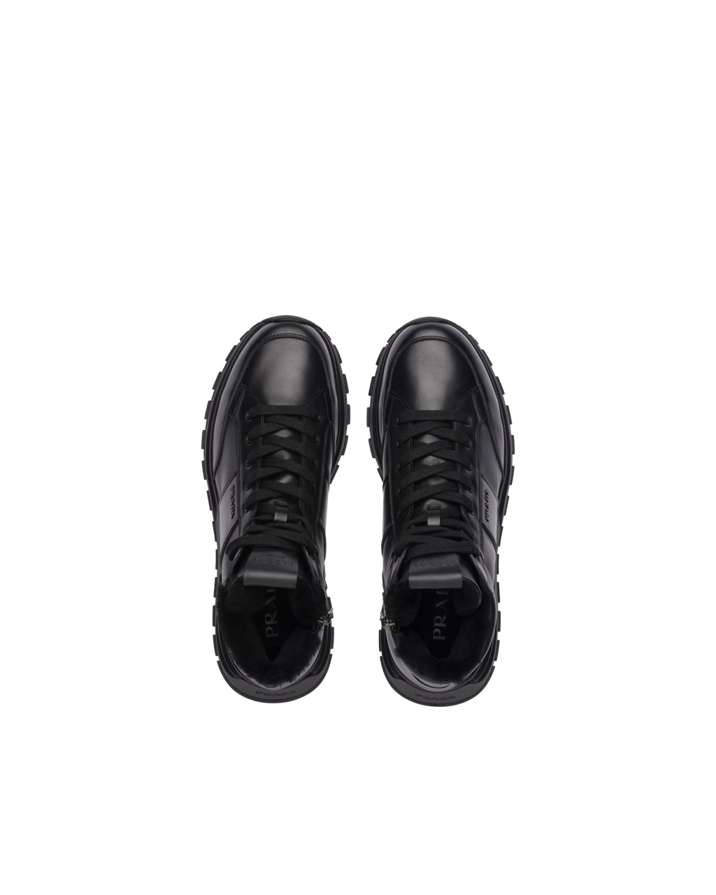 Prada Prada Prax 01 High-top Sneakers Black | 9462SOUHA