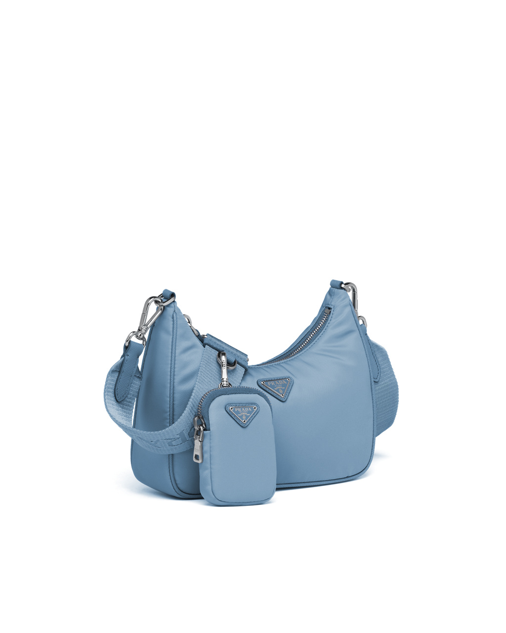 Prada Prada Re-edition 2005 Nylon Bag Astral Blue | 1674VSBXK