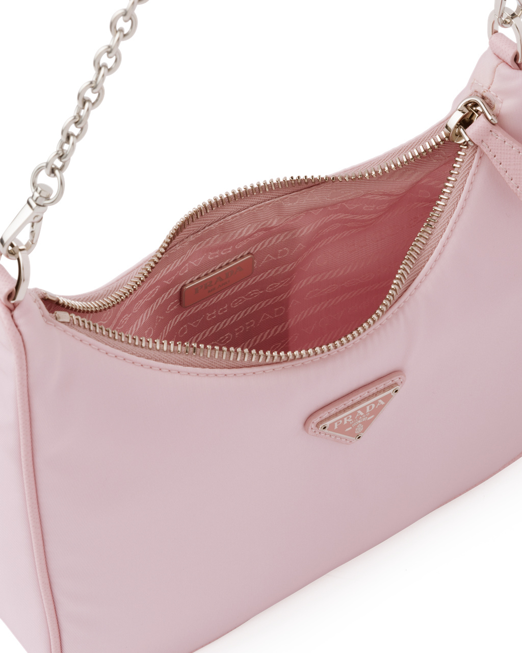 Prada Prada Re-edition 2005 Re-nylon Bag Alabaster Pink | 3852MVDUA