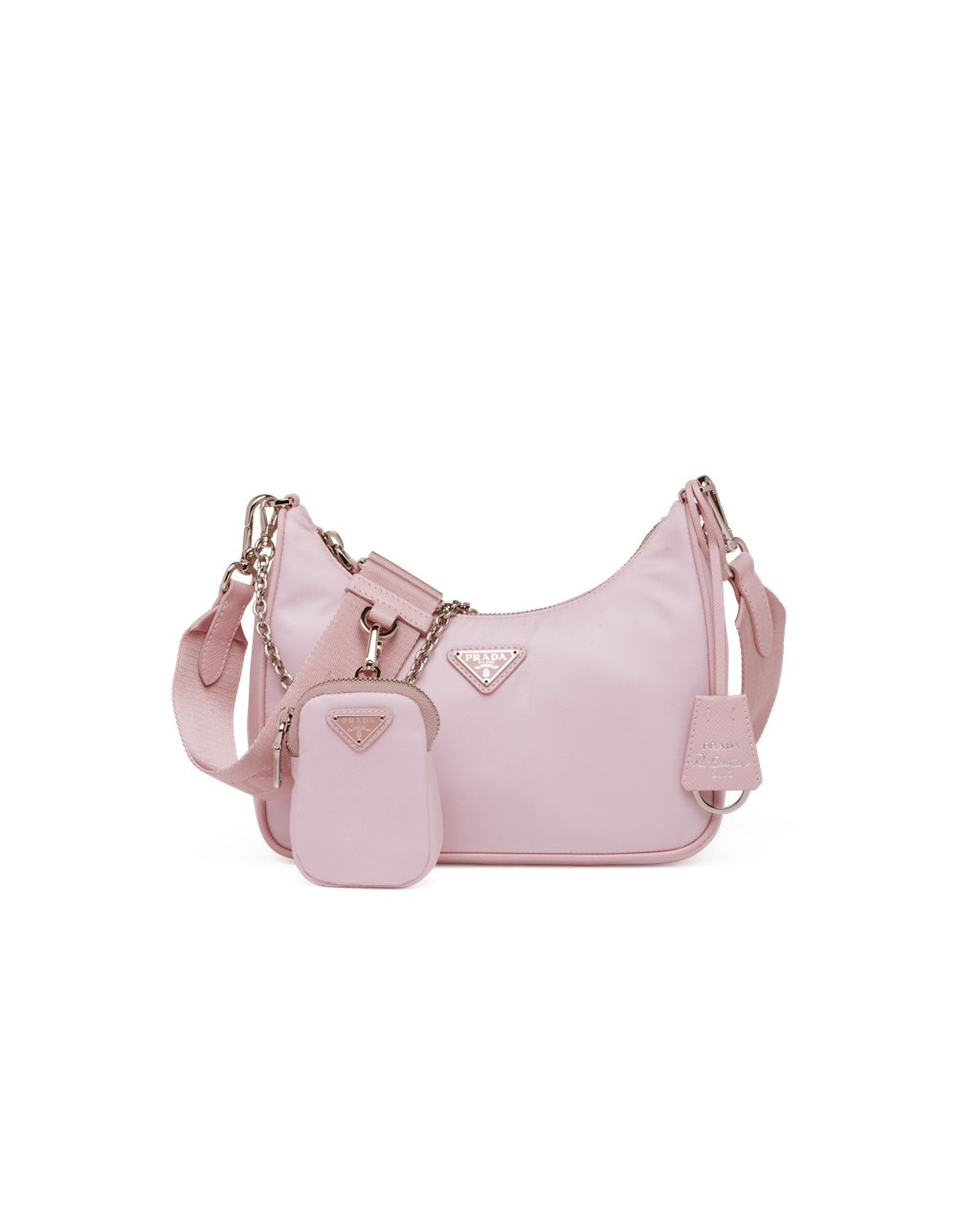 Prada Prada Re-edition 2005 Re-nylon Bag Alabaster Pink | 3852MVDUA