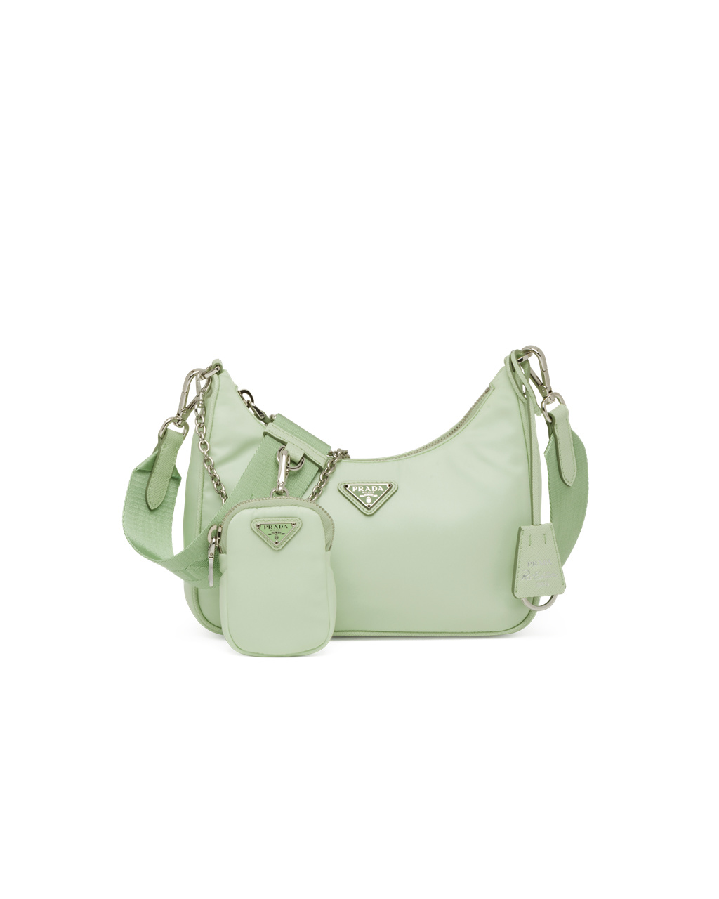 Prada Prada Re-edition 2005 Re-nylon Bag Aqua | 8921OZAGL