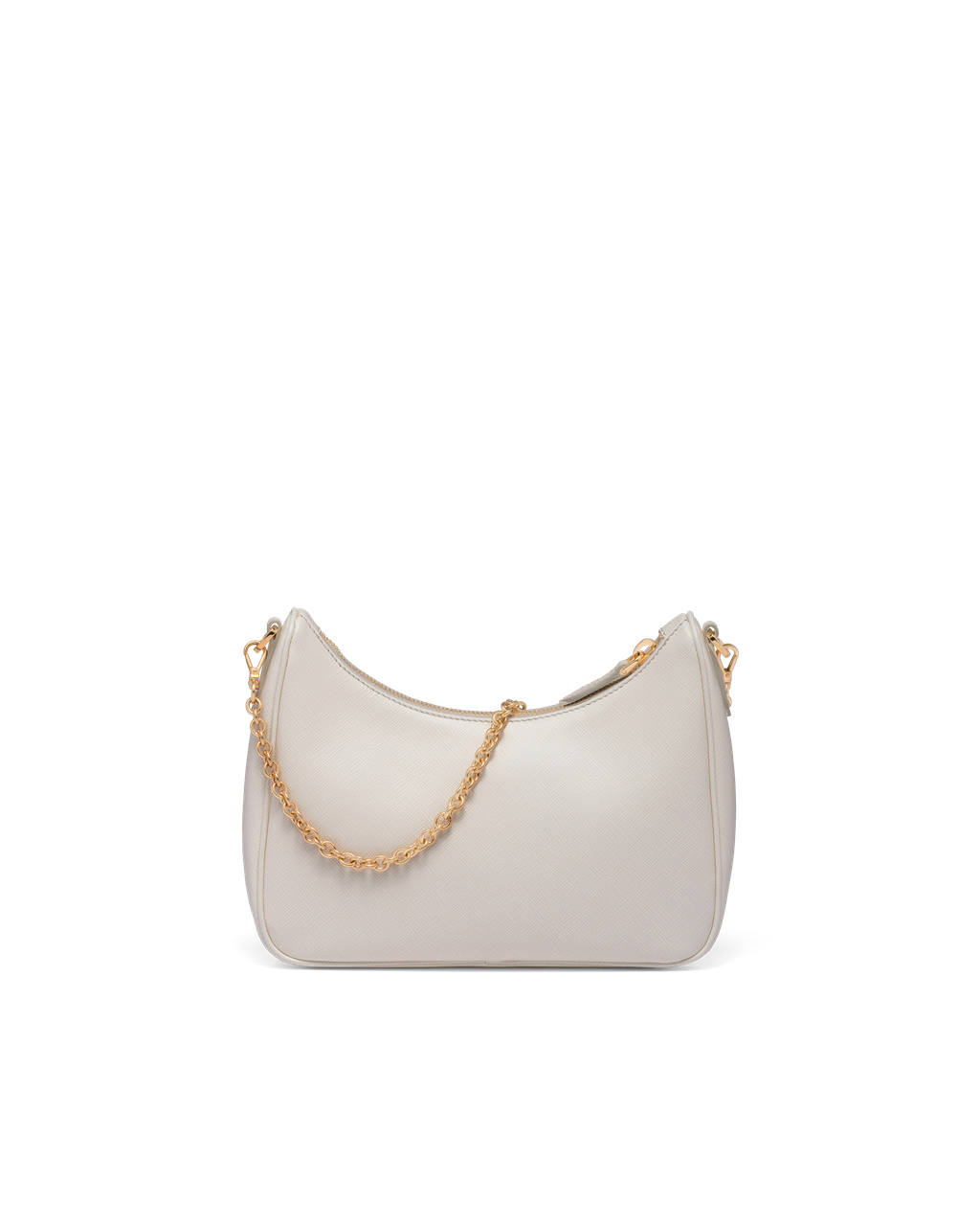 Prada Prada Re-edition 2005 Saffiano Leather Bag White | 7013KWEUM