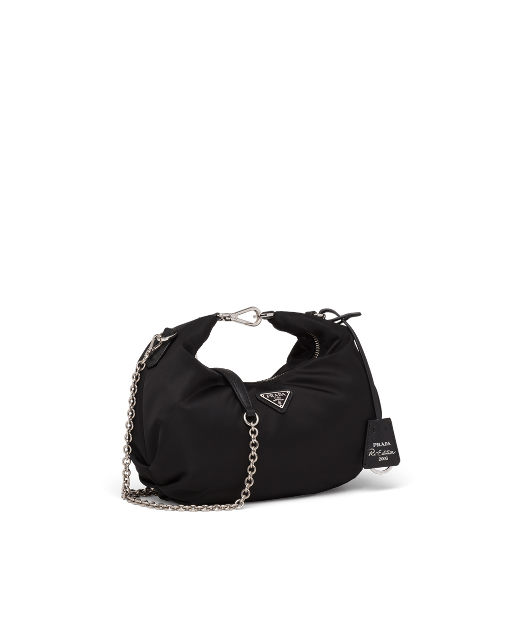 Prada Prada Re-edition 2006 Nylon Bag Black | 9627PBCOA