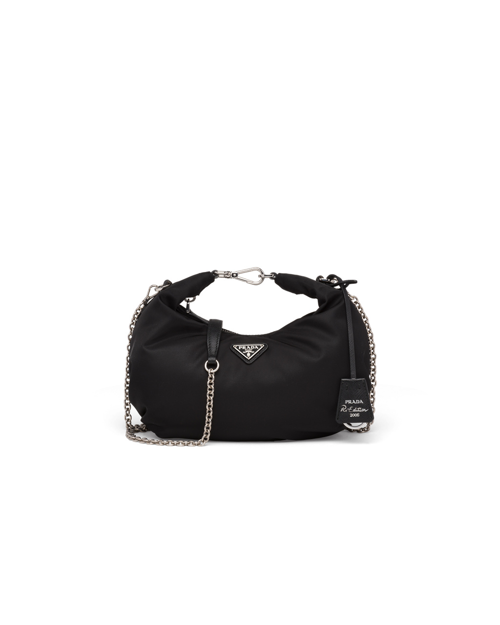 Prada Prada Re-edition 2006 Nylon Bag Black | 9627PBCOA