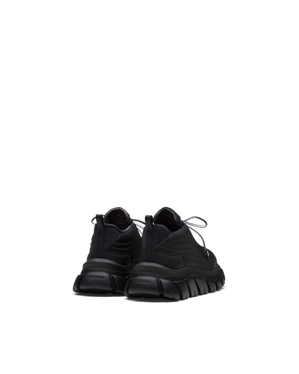 Prada Prada Rush Gabardine Re-nylon Sneakers Black | 2409CRHKO