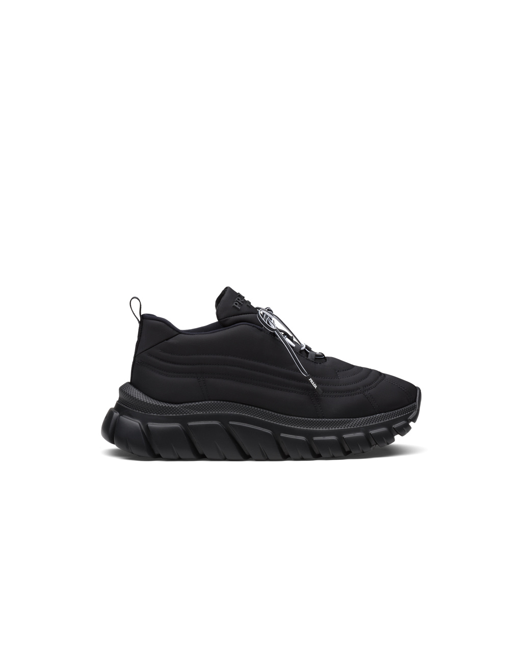 Prada Prada Rush Gabardine Re-nylon Sneakers Black | 2409CRHKO