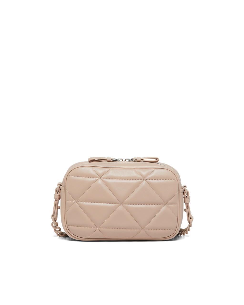 Prada Prada Spectrum Nappa Leather Shoulder Bag Powder Beige | 7450GNWHT