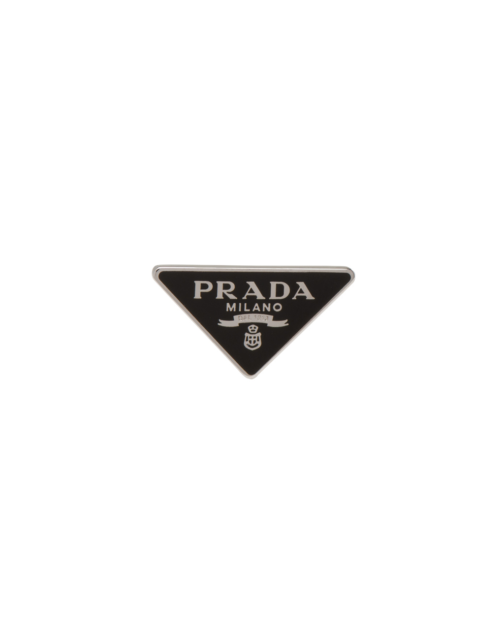 Prada Prada Symbole Clip Left Earring Black | 7850ZRADK