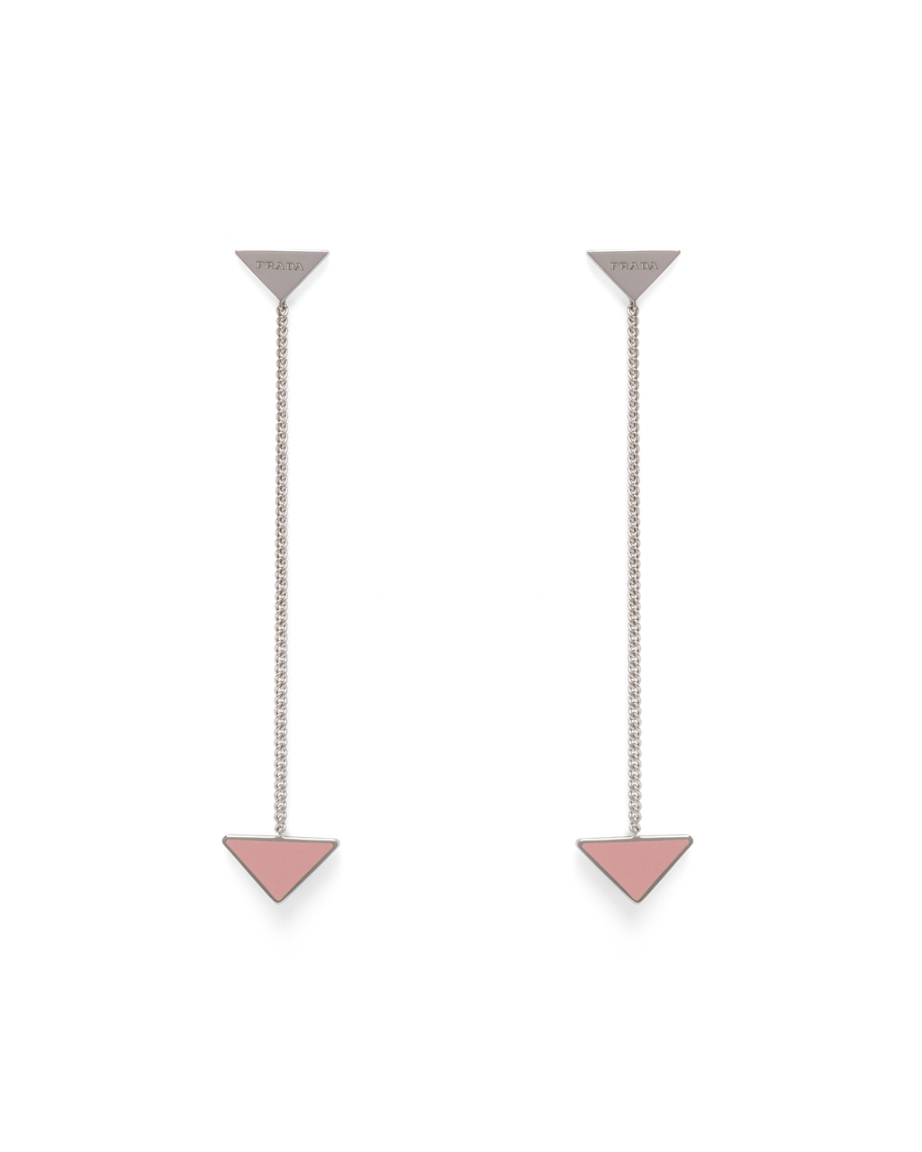 Prada Prada Symbole Drop Earrings Alabaster Pink | 7312IMZOA