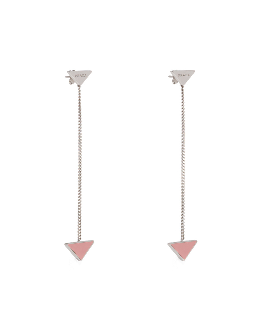 Prada Prada Symbole Drop Earrings Alabaster Pink | 7312IMZOA