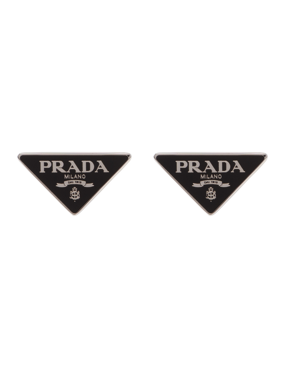 Prada Prada Symbole Earrings Black | 6319MHEDX